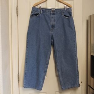 L L Bean Original Fit/Traditional Blue Jeans